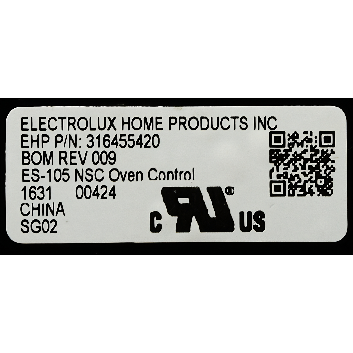 316455420 Frigidaire White Stove Control⚡2 Year Warranty ⚡ Fast Shipping⚡