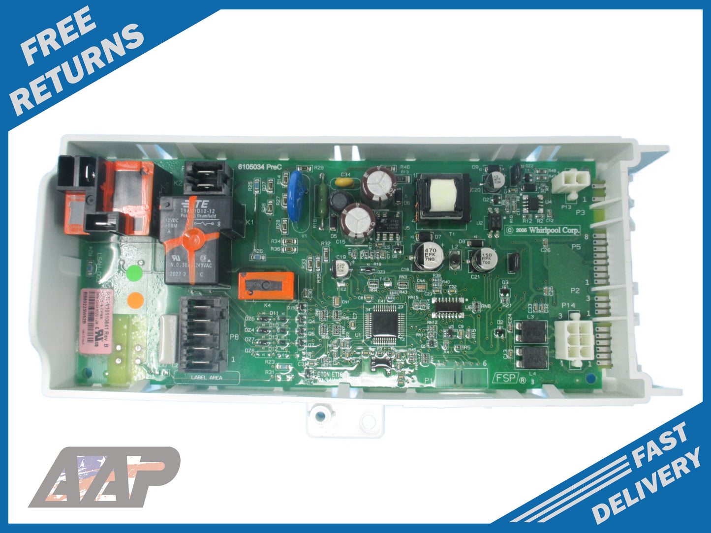 W10110641 Dryer Main Control ⚡2 Year Warranty ⚡ Fast Shipping⚡
