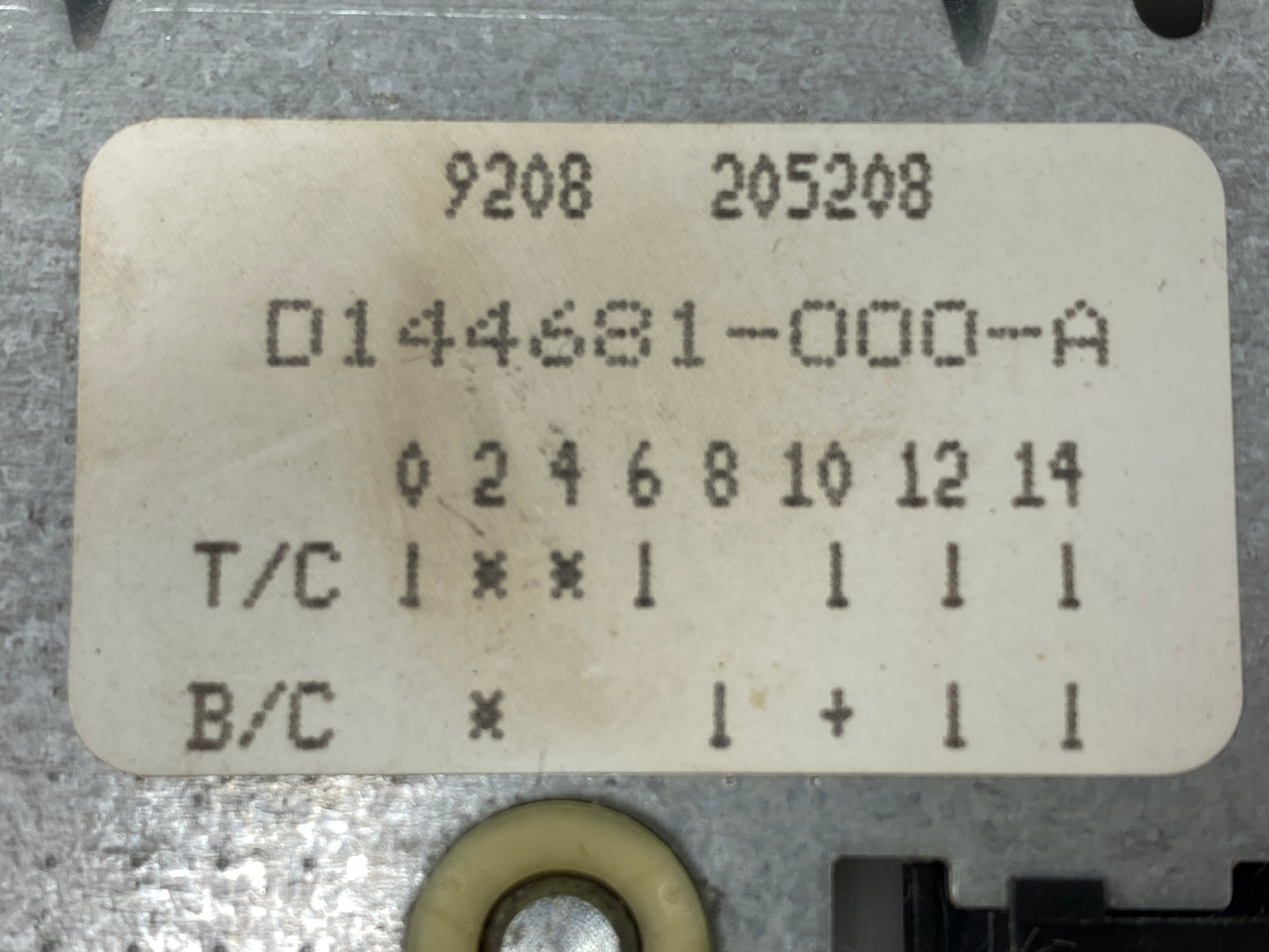 D144681-000-A 01500221 Washer Timer ⚡2 Year Warranty ⚡ Fast Shipping⚡