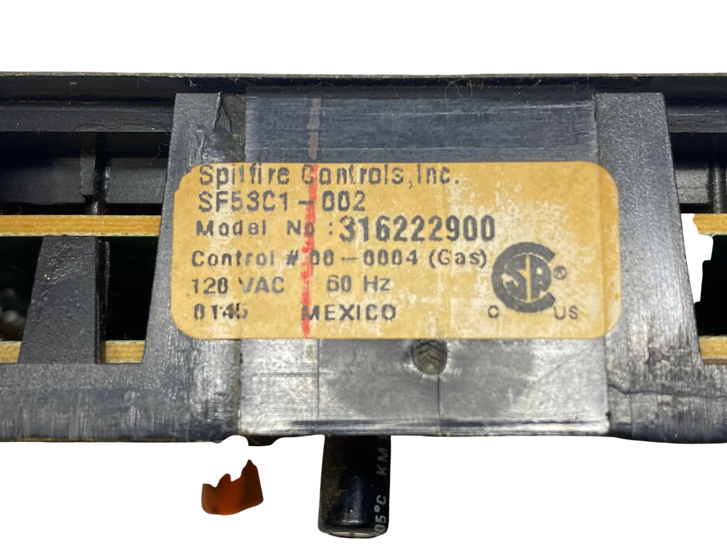 316222900 Black Frigidaire Stove Control ⚡2 Year Warranty ⚡ Fast Shipping⚡
