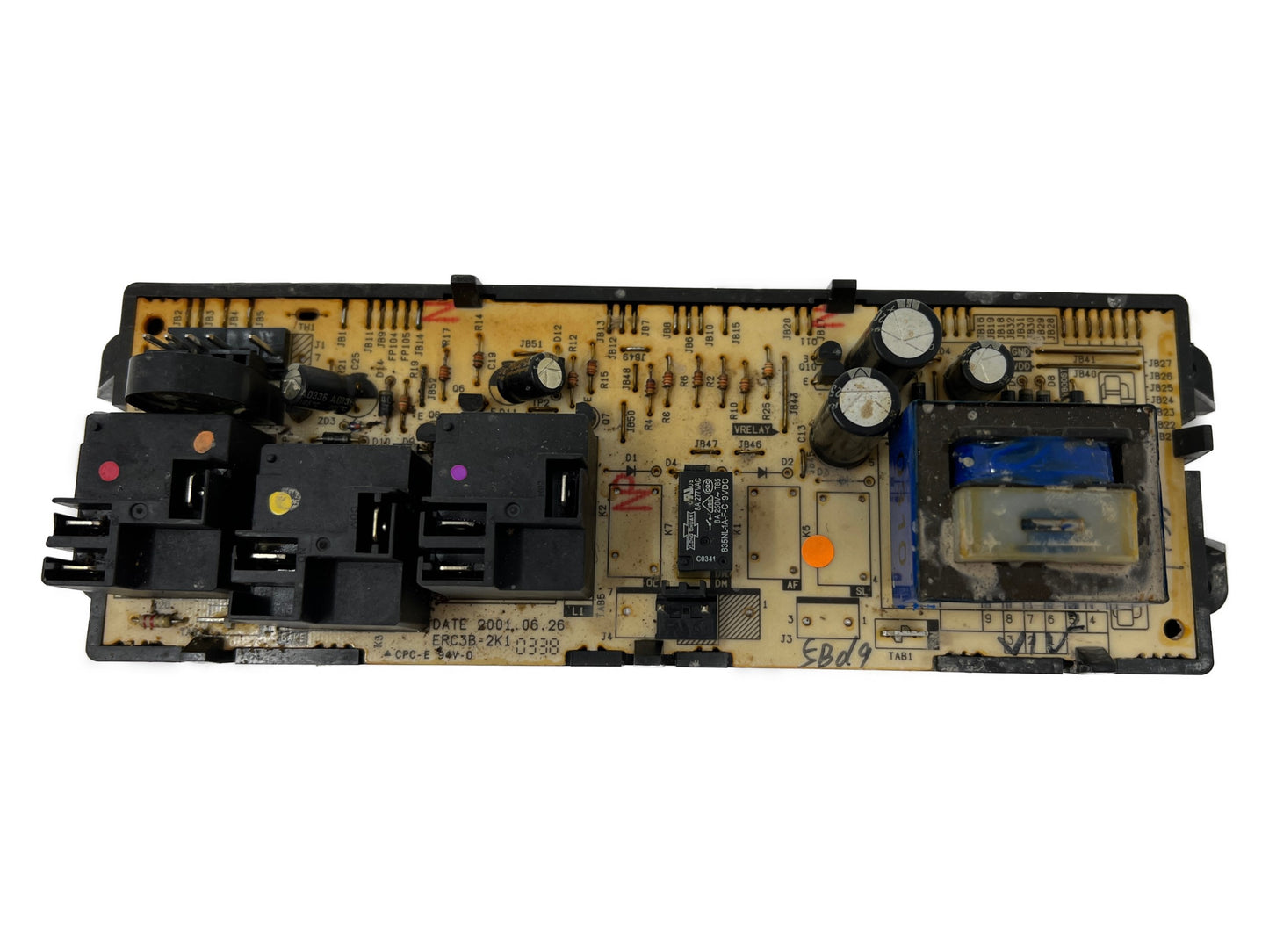 WB27T10480 191D3159P133 GE White Stove Range Control *1 Year Guaranty* FAST SHIP