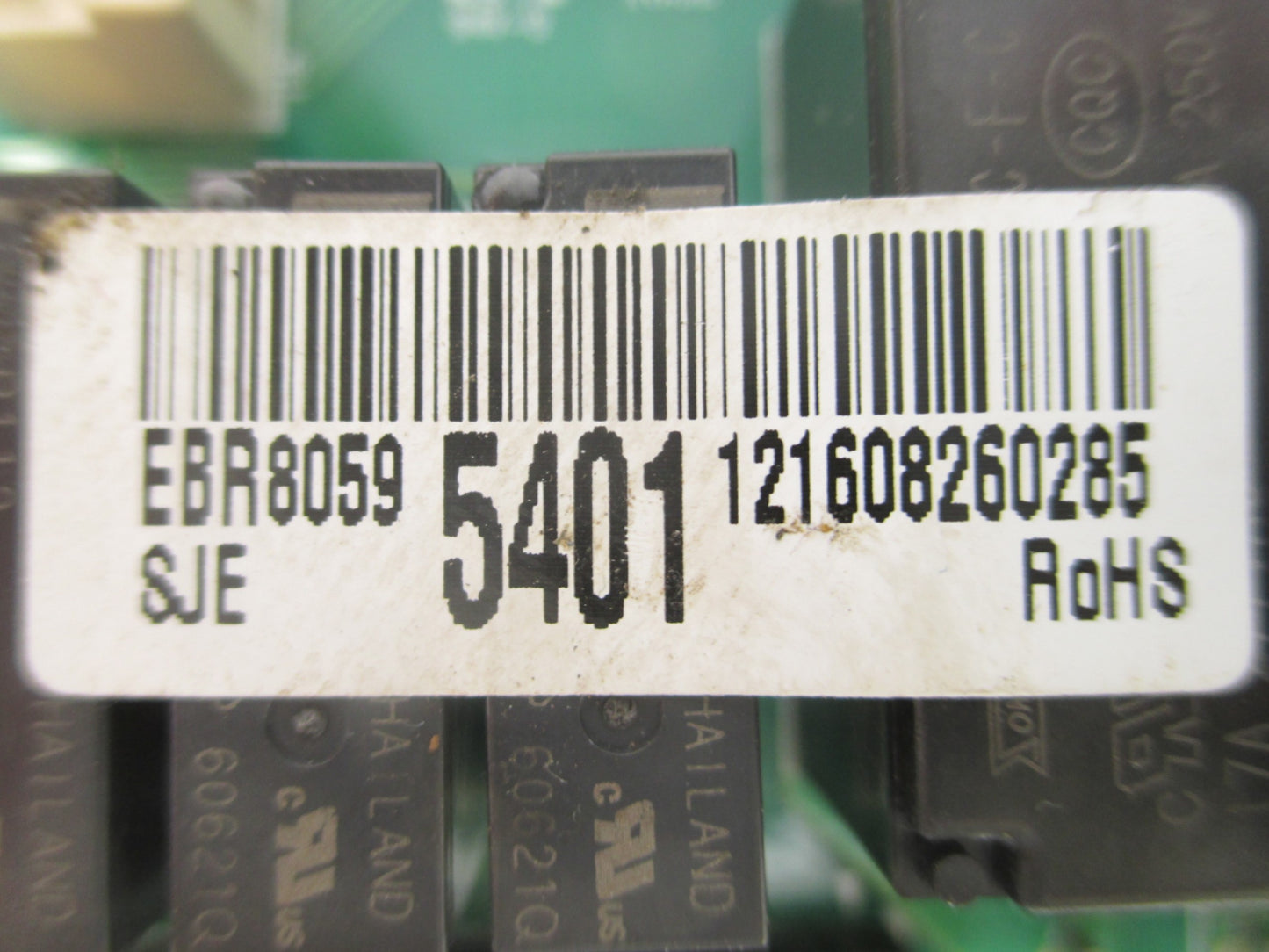 EBR80595401 LG Stove Range Control Board *1 Year Guaranty* FAST SHIP