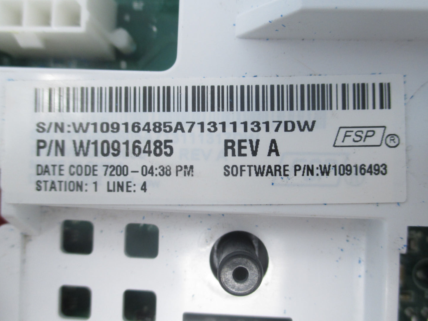 W10916485 Washer Control ⚡2 Year Warranty ⚡ Fast Shipping⚡