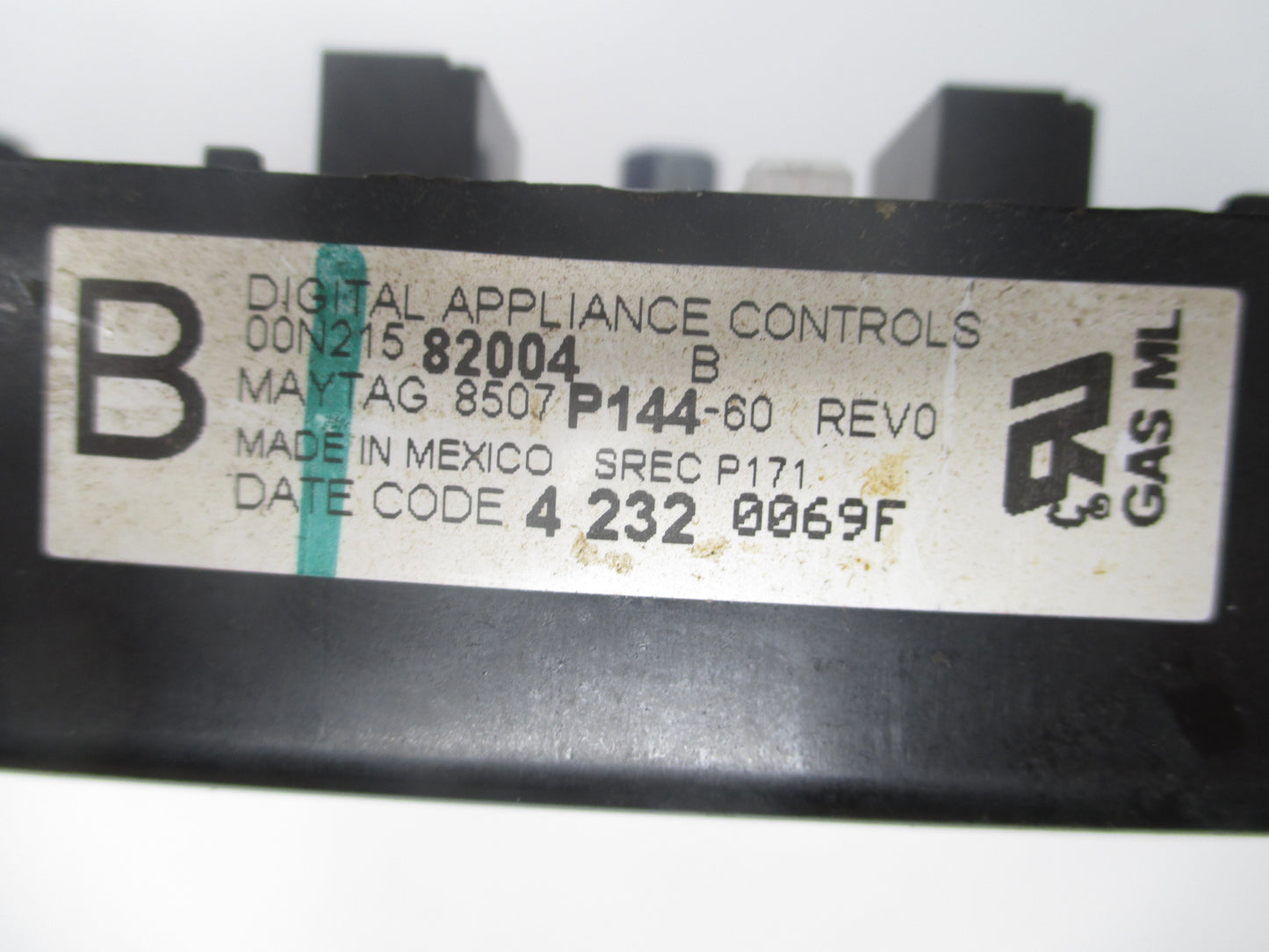 8507P144-60 Maytag Black Stove Control ⚡2 Year Warranty ⚡ Fast Shipping⚡