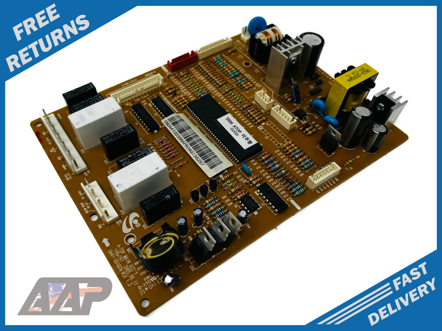 DA41-00396A Samsung Refrigerator Control Board ⚡️2 Year Warranty ⚡️ Fast Shipping ⚡️