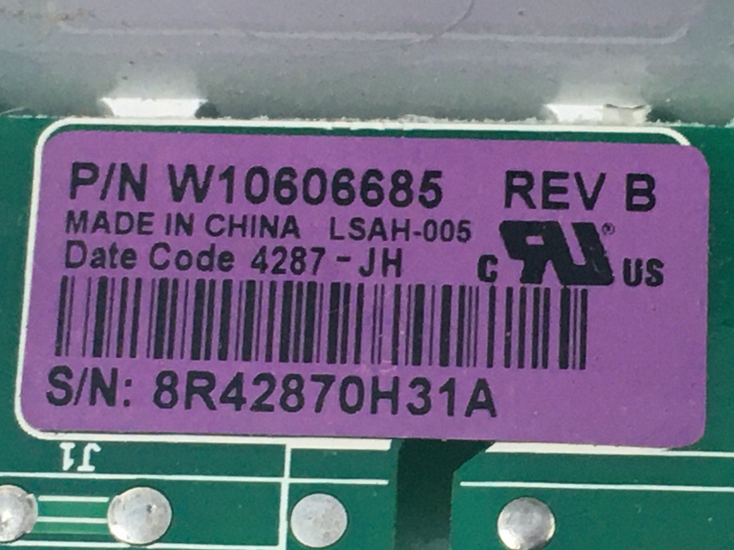 W10606685 Dryer Control Board ⚡2 Year Warranty ⚡ Fast Shipping⚡
