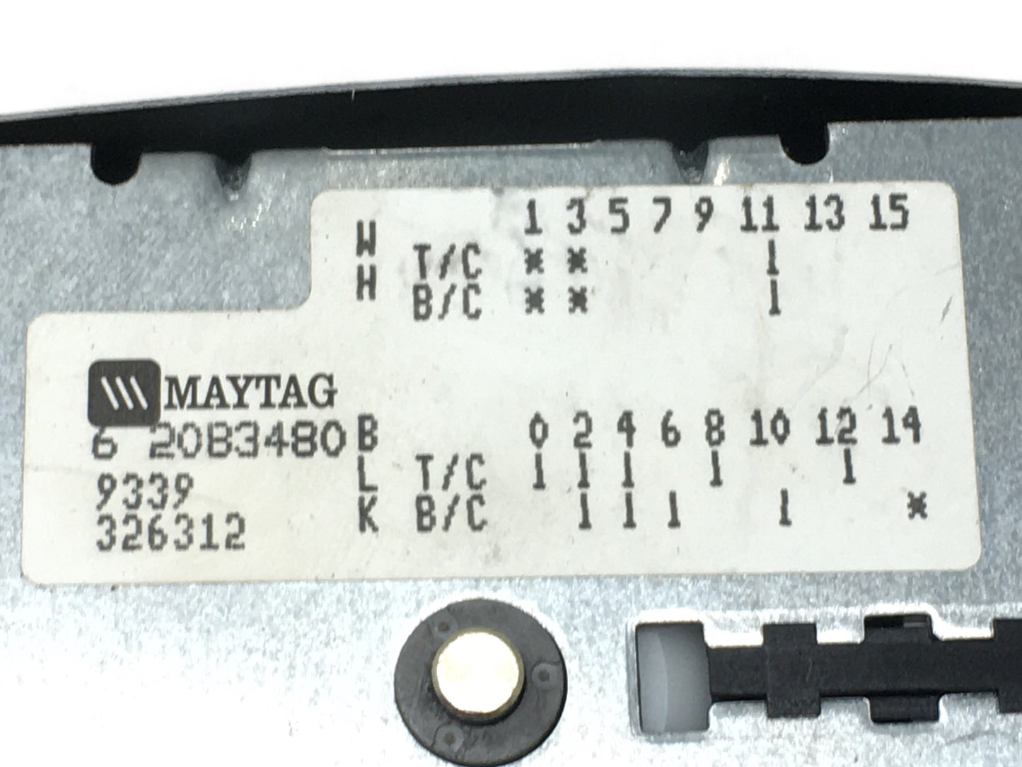 6 2083480 22001257 AAP REFURBISHED Maytag Washer Timer LIFETIME Guarantee