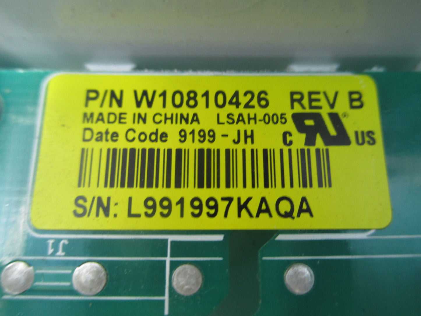 W10810426 Dryer Main Control ⚡2 Year Warranty ⚡ Fast Shipping⚡
