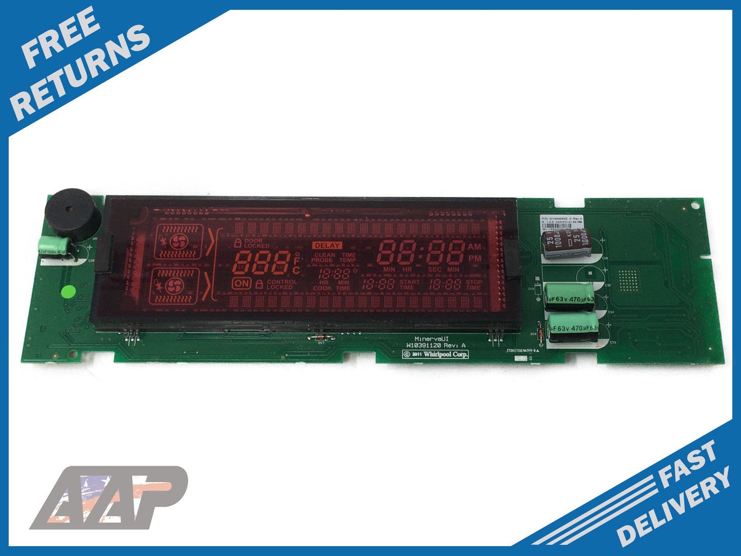 W10590500 Whirlpool Stove Range Control Board *1 Year Guaranty* FAST SHIP