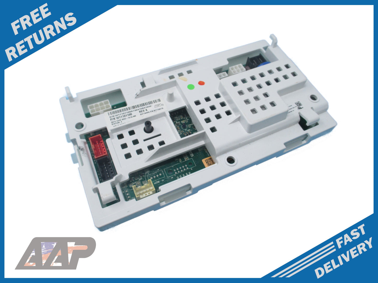W11101100 Washer Control ⚡2 Year Warranty ⚡ Fast Shipping⚡