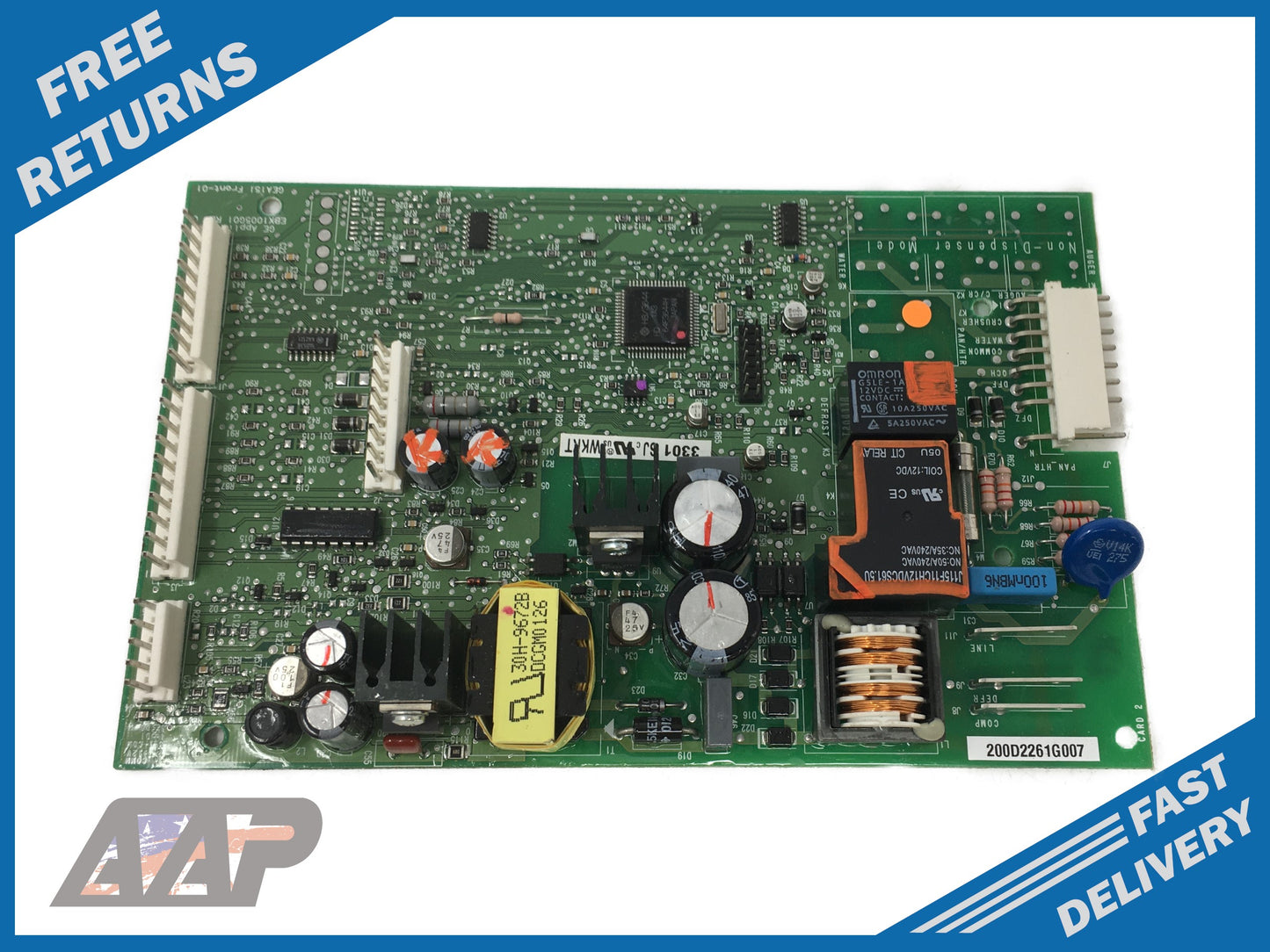 200D2261G007 Refrigerator Control⚡2 Year Warranty ⚡ Fast Shipping⚡