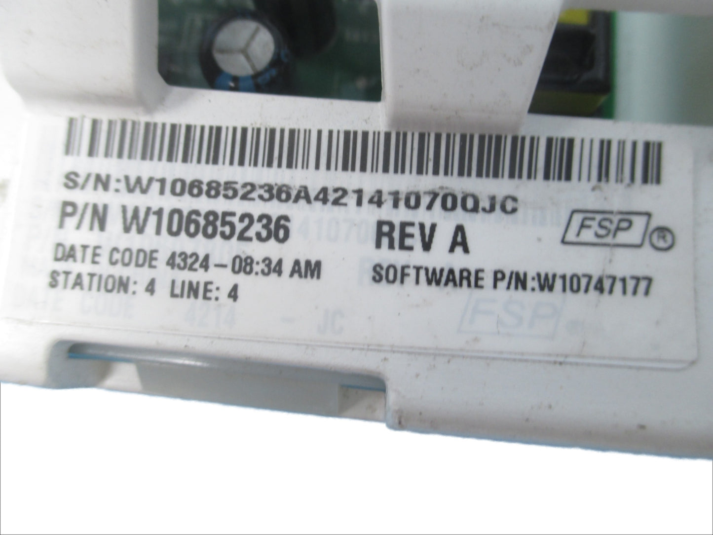 W10685236 Washer Control⚡2 Year Warranty ⚡ Fast Shipping⚡