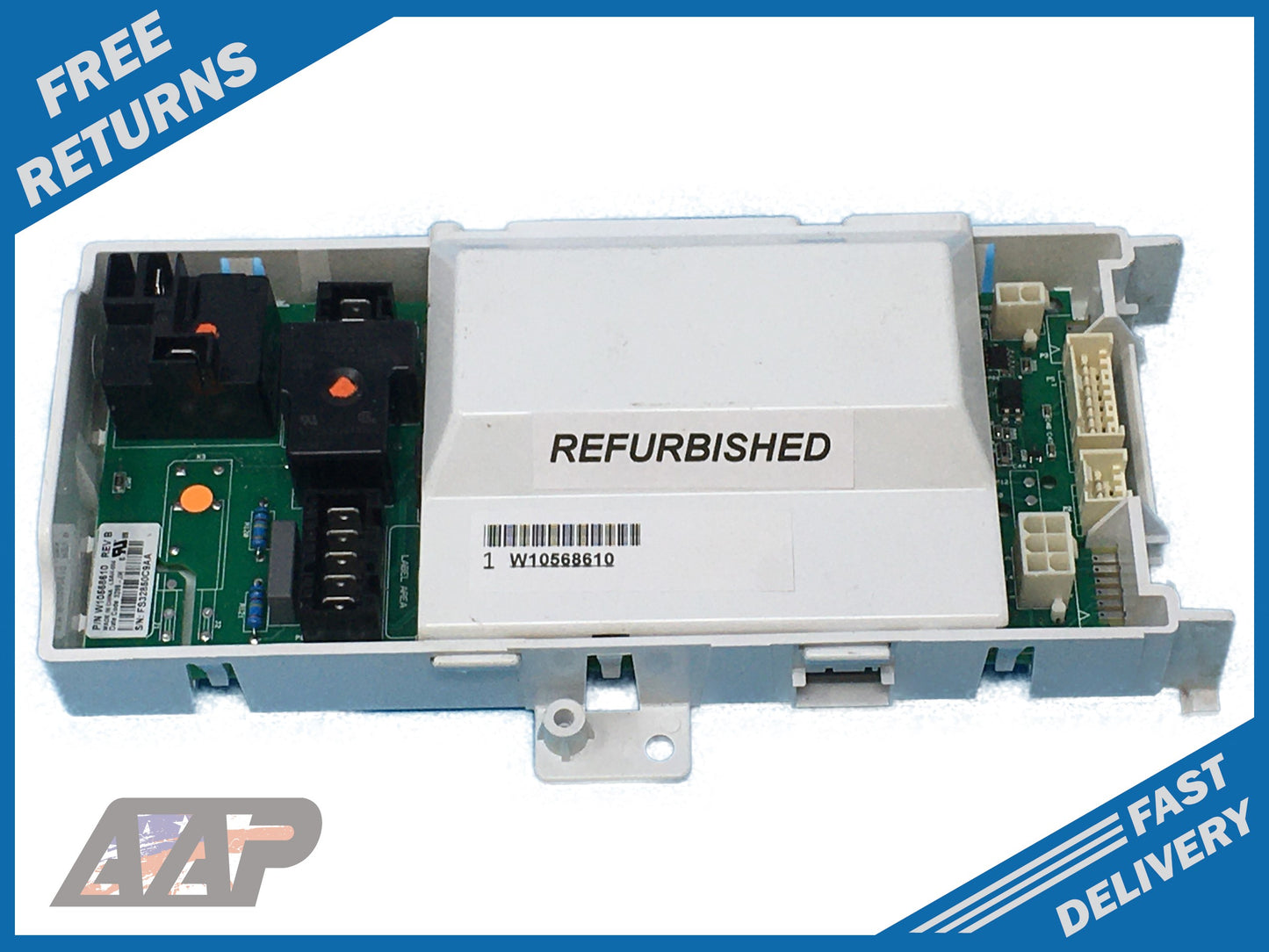 W10568610 Dryer Control Board ⚡2 Year Warranty ⚡ Fast Shipping⚡