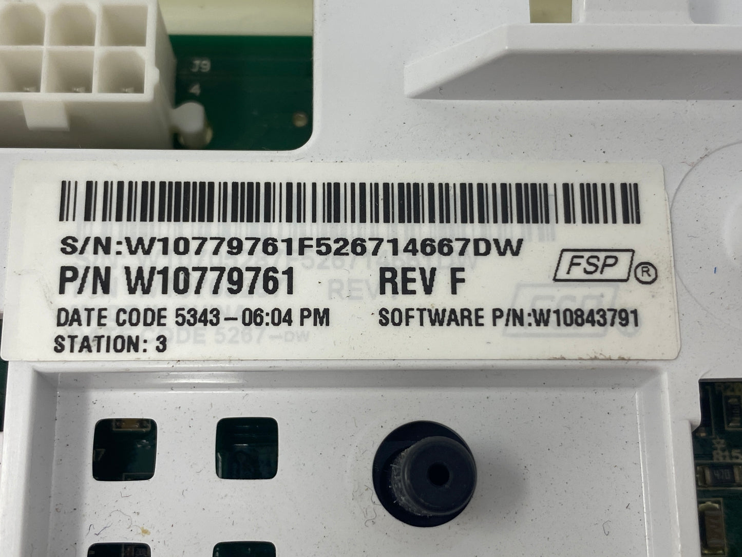 W10779761 Washer Control⚡2 Year Warranty ⚡ Fast Shipping⚡