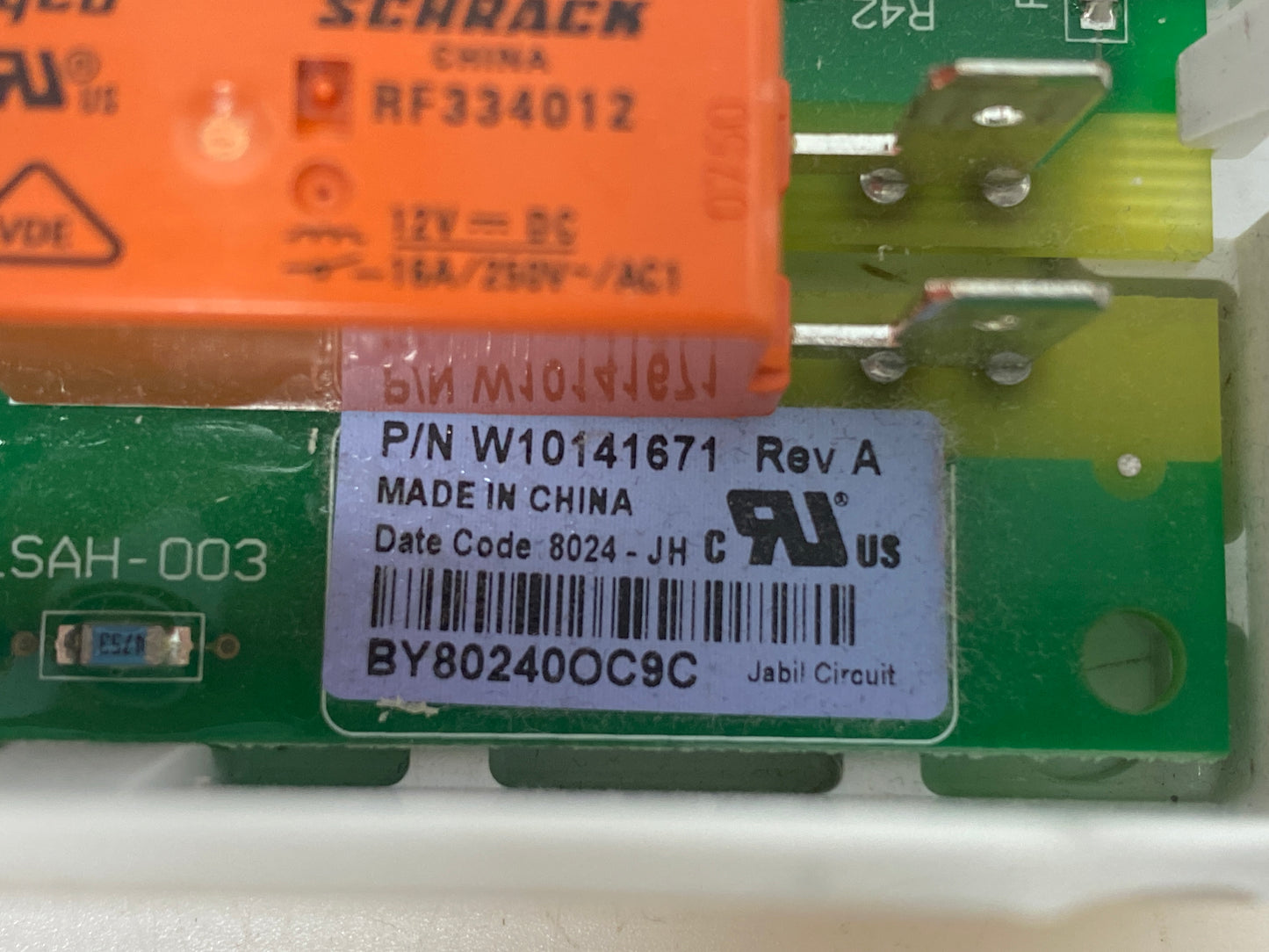 W10141671 Dryer Main Control ⚡2 Year Warranty ⚡ Fast Shipping⚡