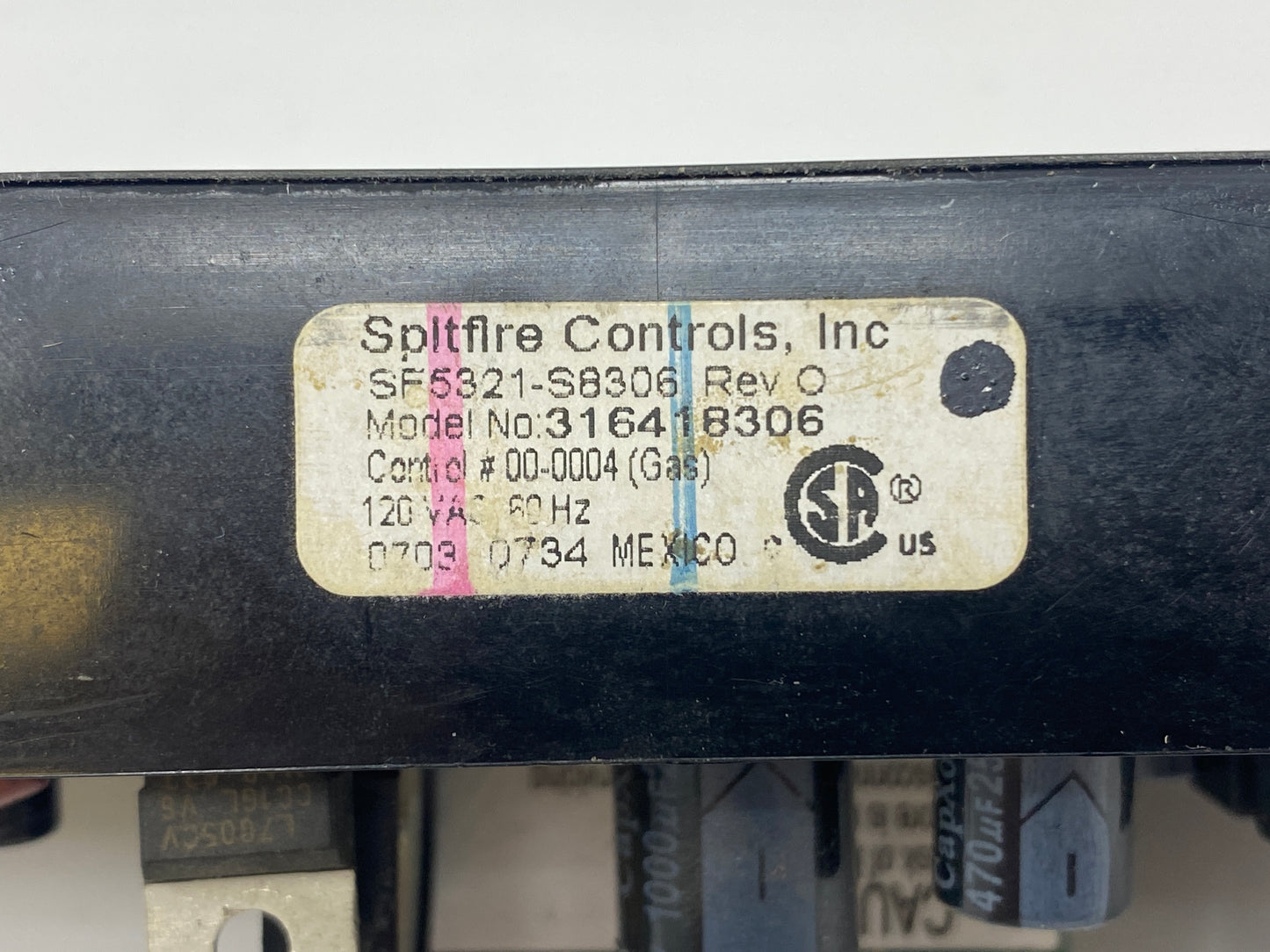 316418306 Black Stove Control⚡2 Year Warranty ⚡ Fast Shipping⚡