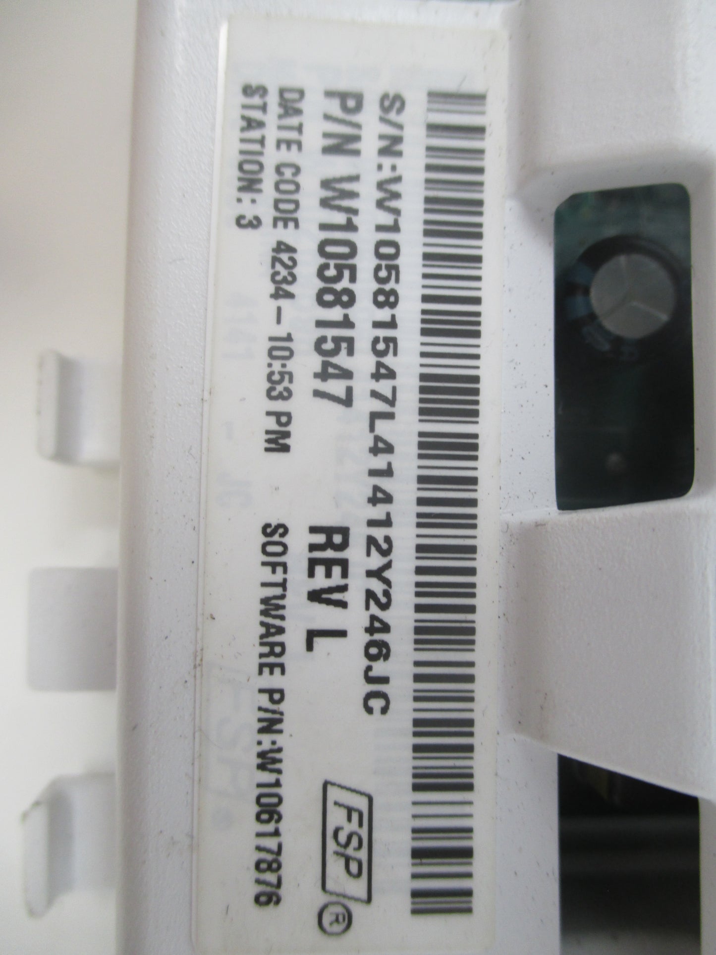 W10581547 Washer Control⚡2 Year Warranty ⚡ Fast Shipping⚡