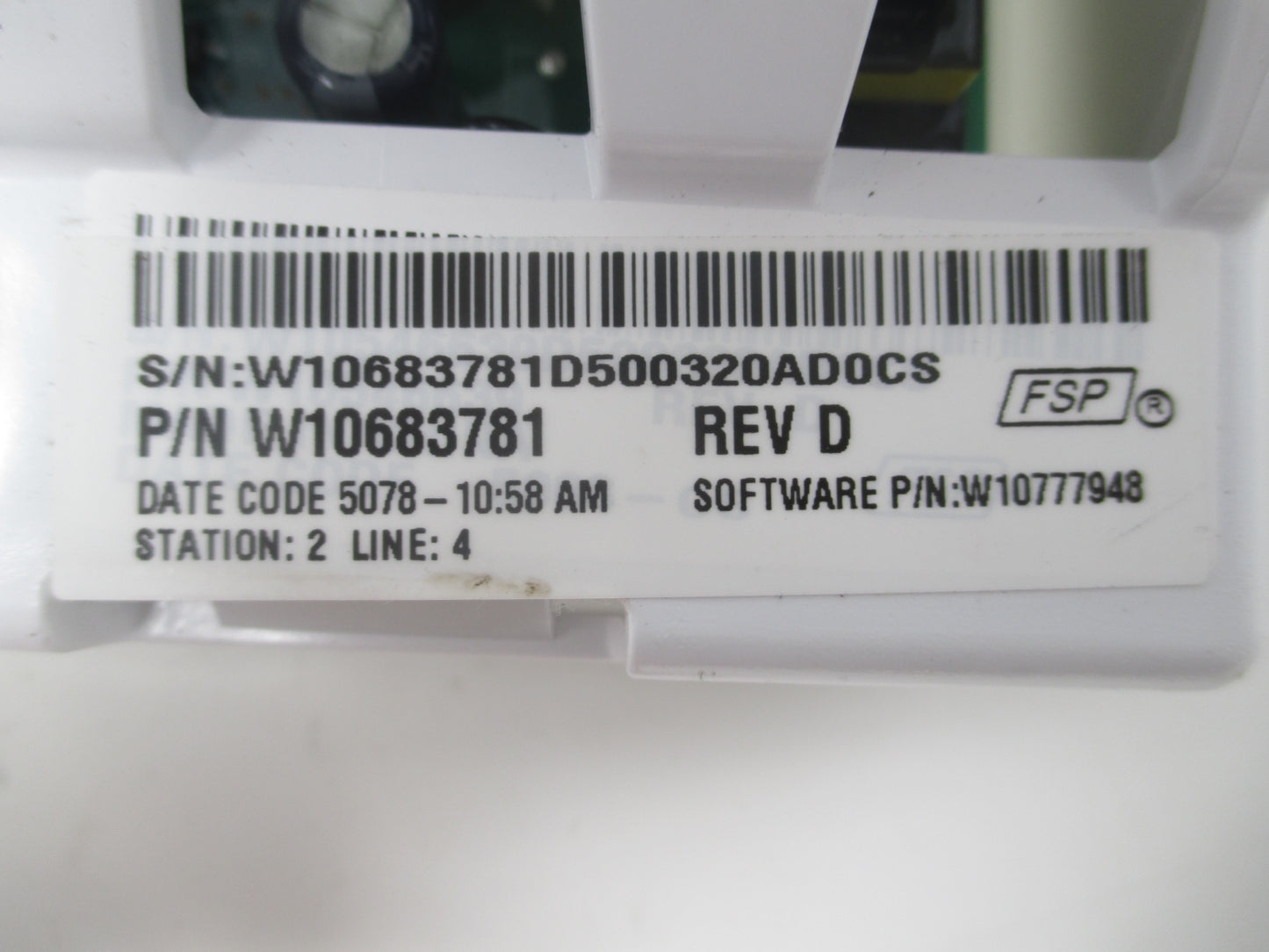 W10683781 Washer Control ⚡2 Year Warranty ⚡ Fast Shipping⚡