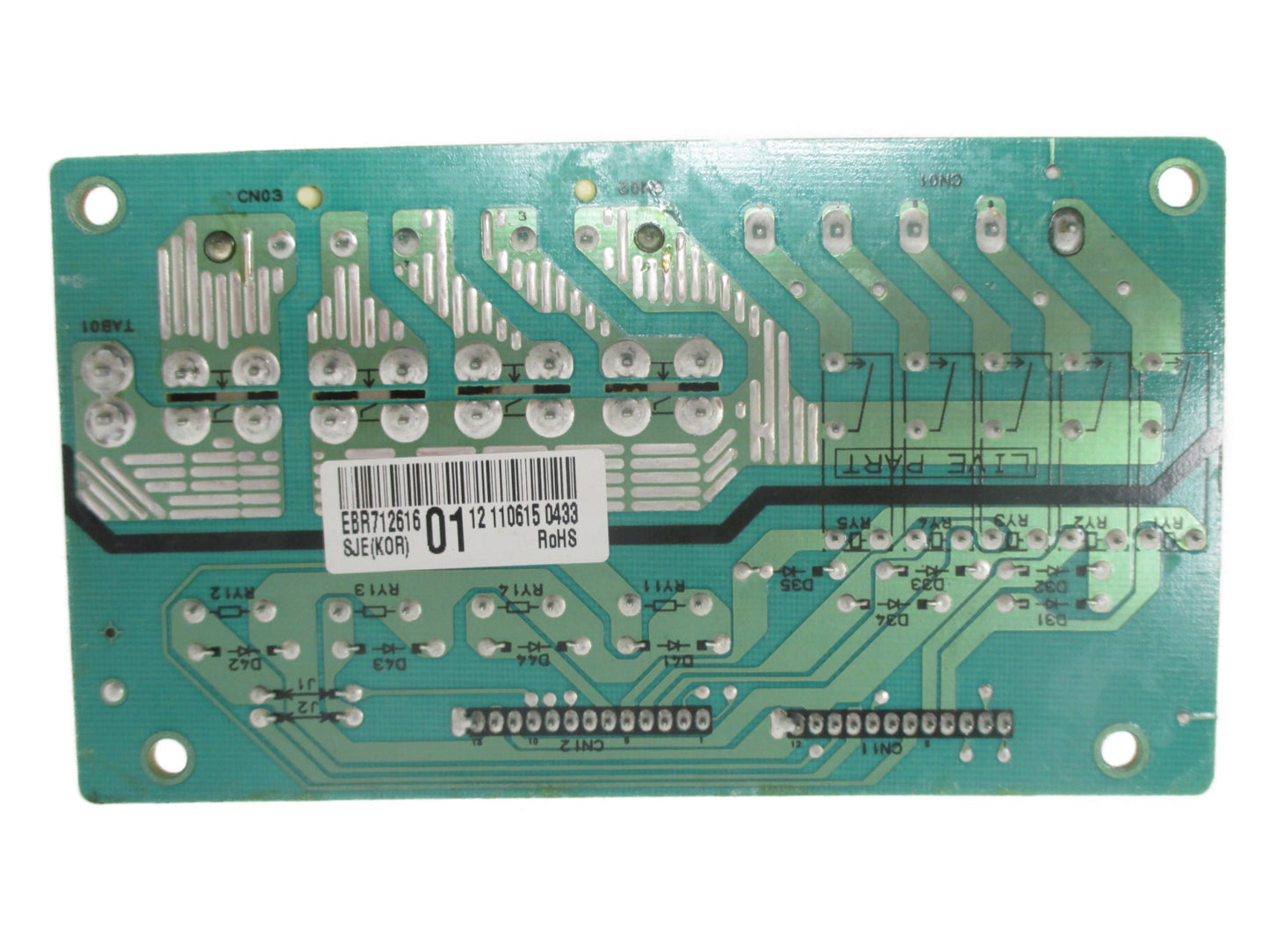 EBR71261601 LG Stove Range Control Board *1 Year Guaranty* FAST SHIP