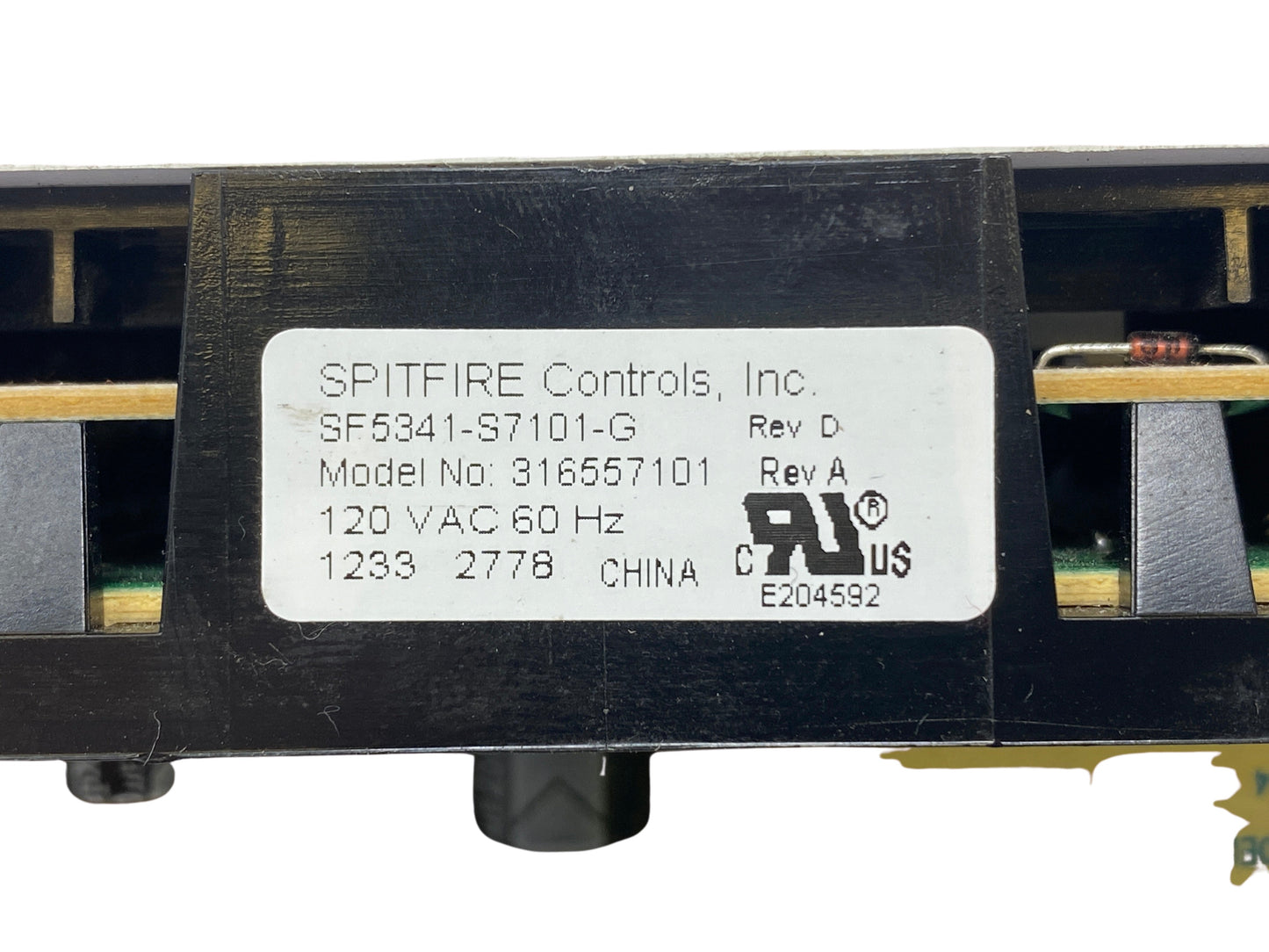 316557101 White Frigidaire Stove Control ⚡2 Year Warranty ⚡ Fast Shipping⚡