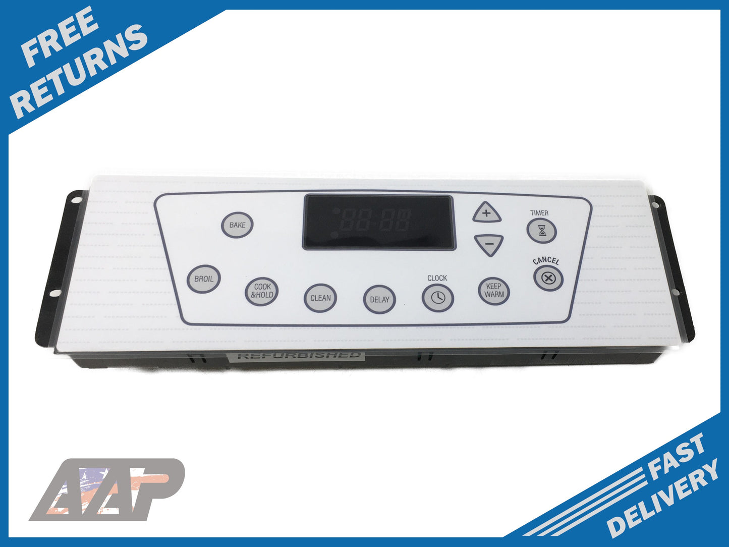 W10343470 AAP REFURBISHED White Stove Control *LIFETIME Guarantee* FAST SHIP