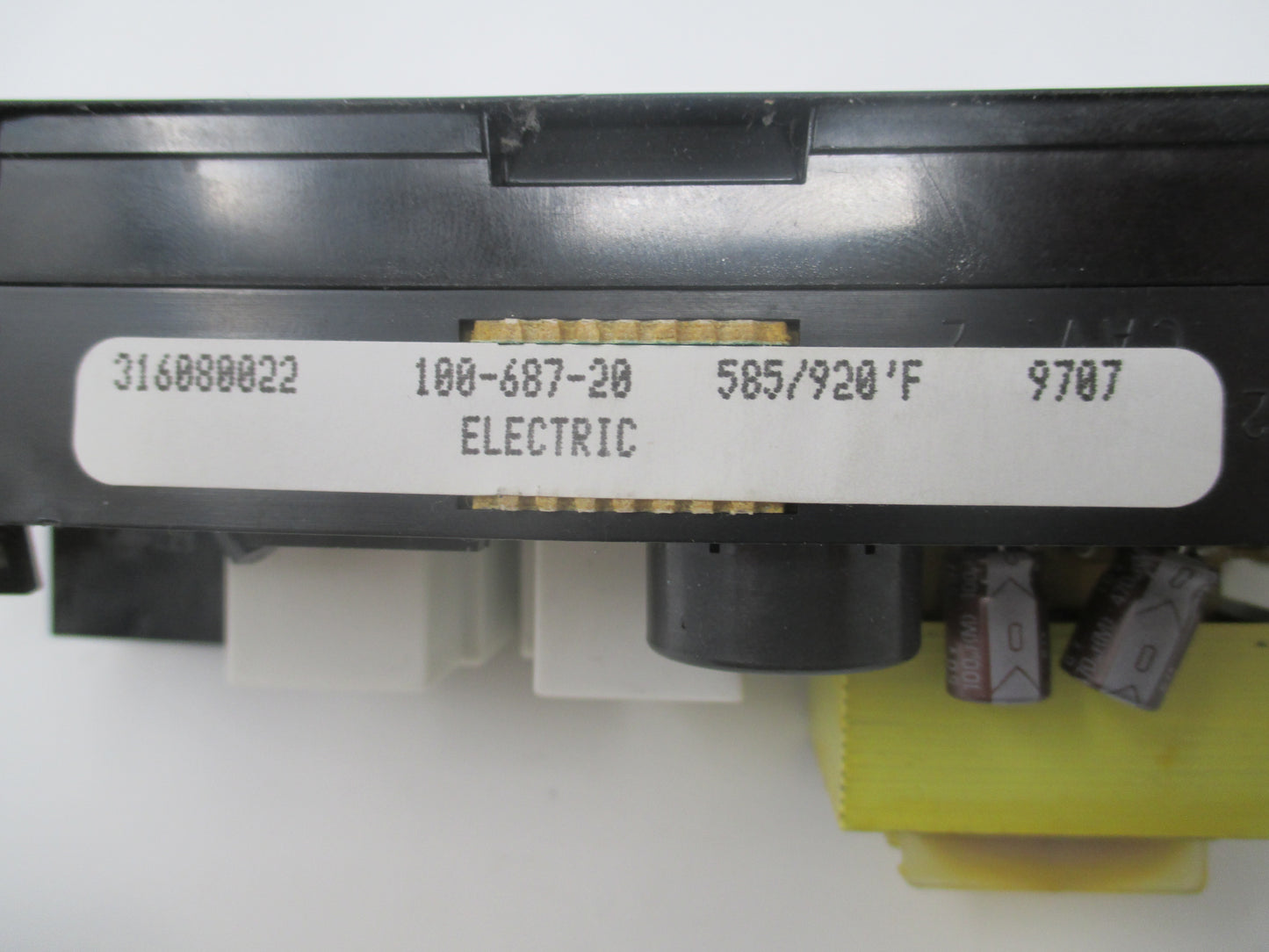 316080022 Black Frigidaire Stove Range Control *1 Year Guarantee* SAME DAY SHIP