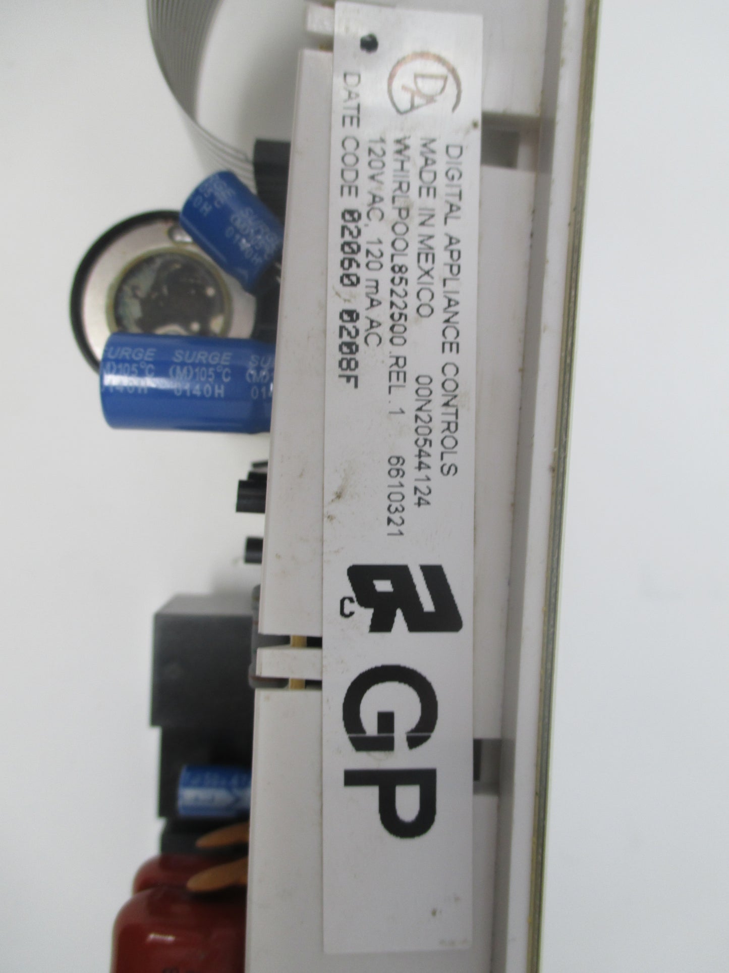 8522500 REFURBISHED Whirlpool White Stove Control *2 Year Guarantee*