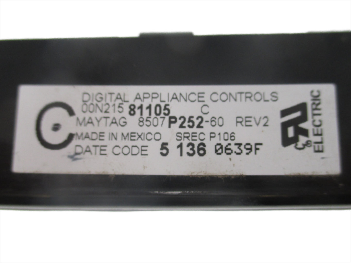 8507P252-60 74009209 White Stove Control ⚡2 Year Warranty ⚡ Fast Shipping⚡