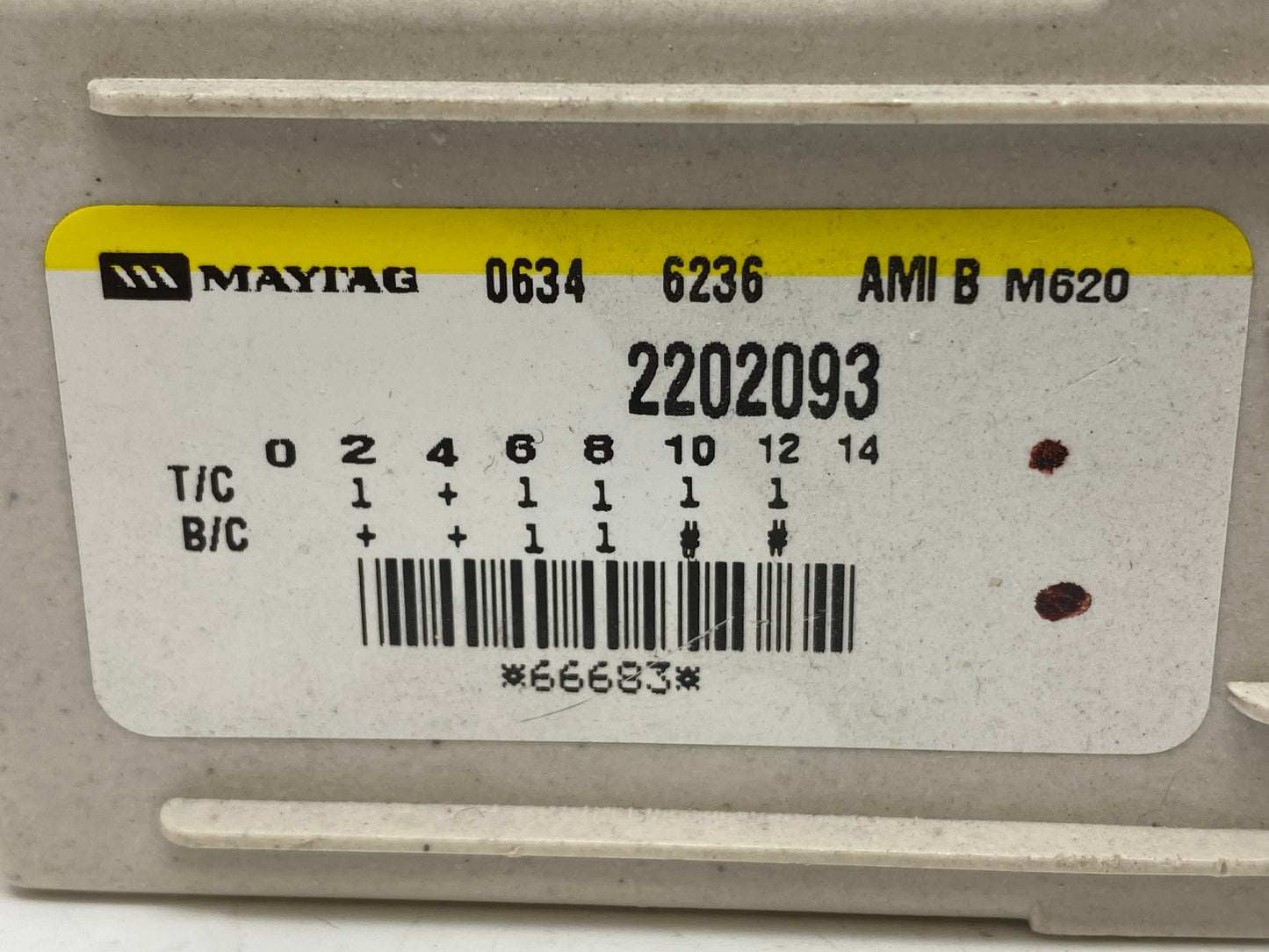 2202093 21002102 NT AAP REFURBISHED Maytag Washer Timer LIFETIME Guarantee