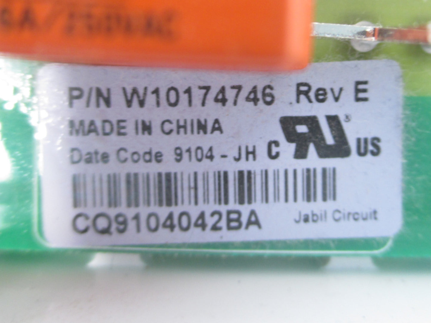 W10174746 Dryer Main Control ⚡2 Year Warranty ⚡ Fast Shipping⚡