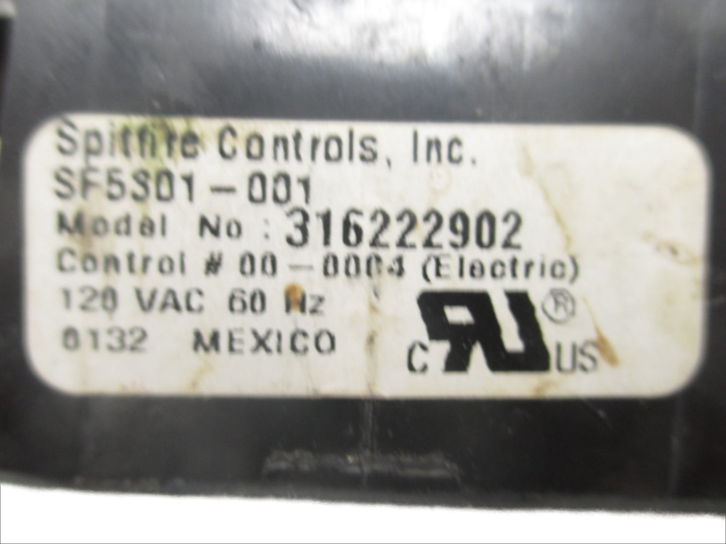 316222902 Frigidaire White Stove Control ⚡2 Year Warranty ⚡ Fast Shipping⚡