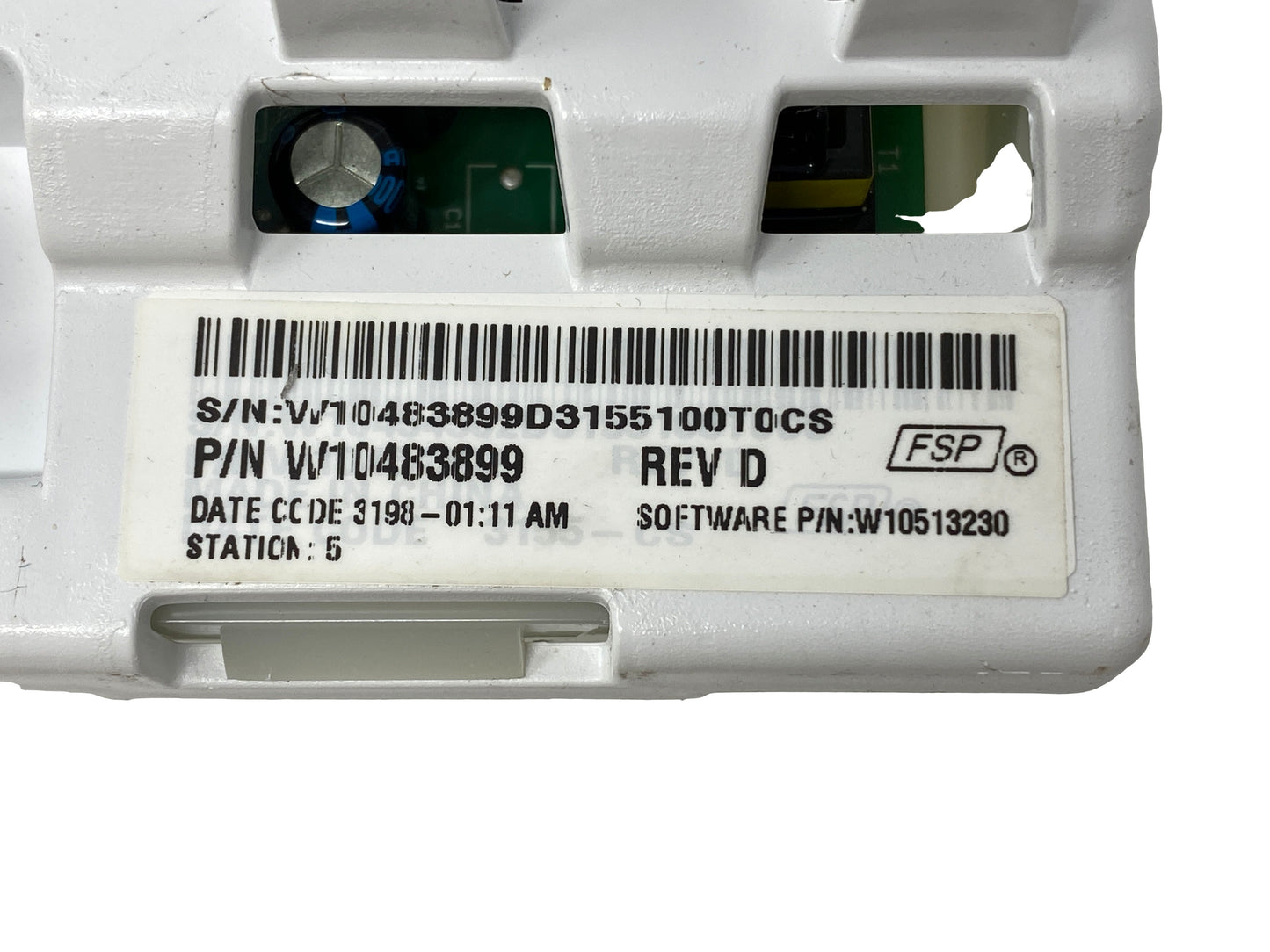 W10483899 Washer Main Control⚡2 Year Warranty ⚡ Fast Shipping⚡