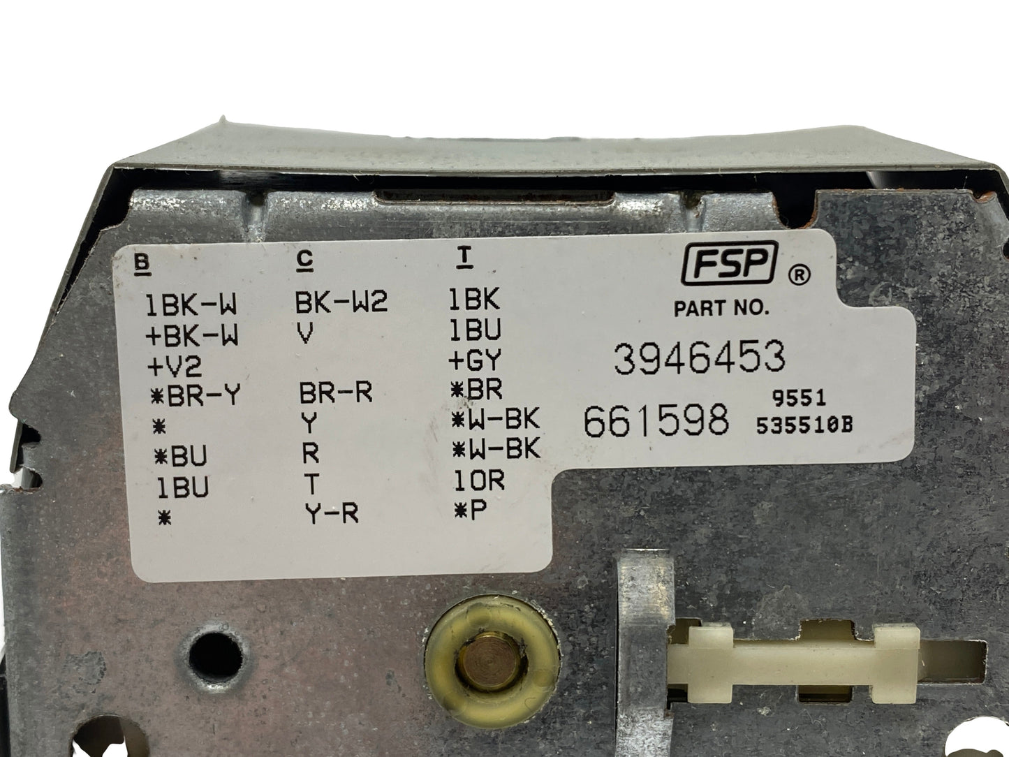 3946453 AAP REFURBISHED Whirlpool Washer Timer LIFETIME Guarantee 2-3 DayDeliver