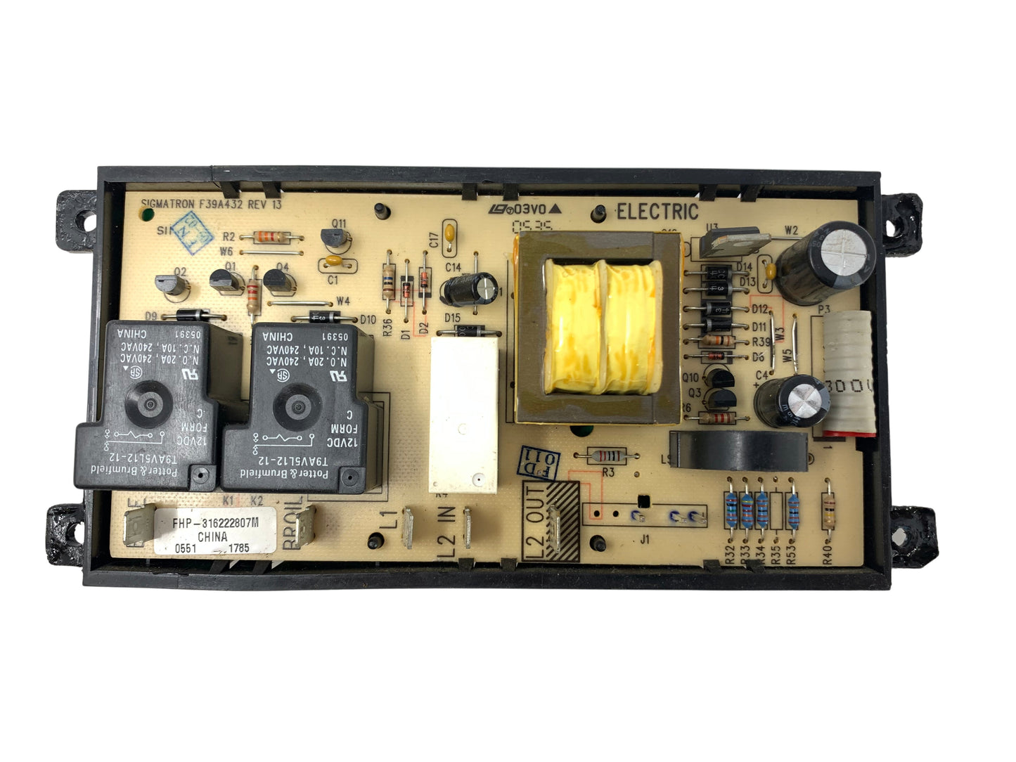 316222807 White Frigidaire ELECTRIC Stove Control⚡2 Year Warranty ⚡ Fast Shipping⚡