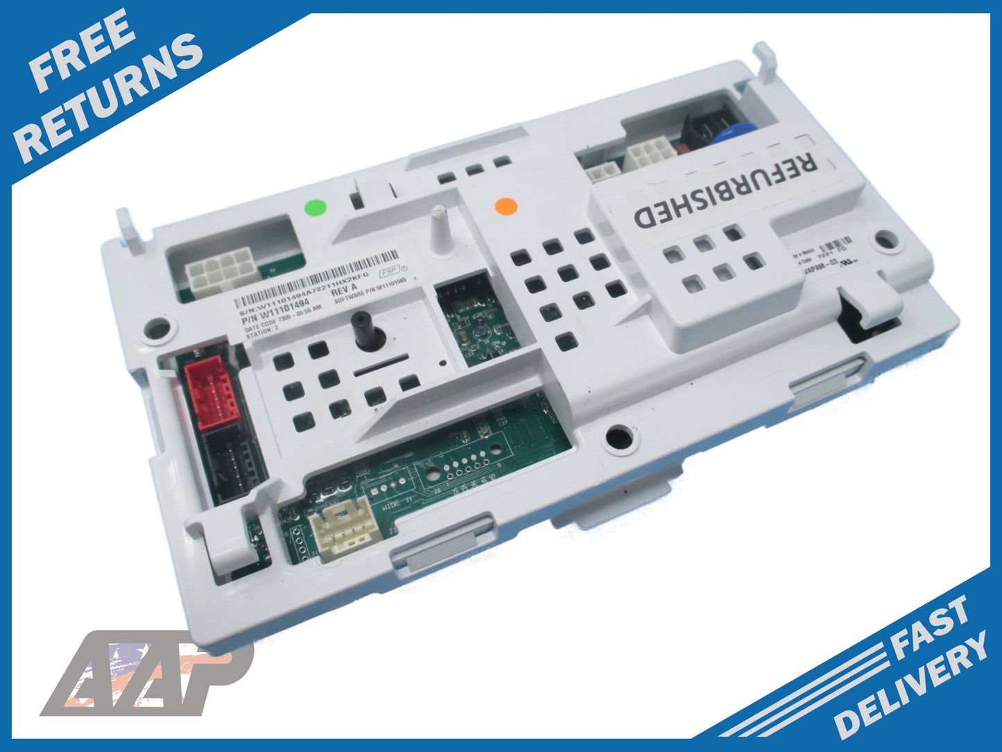 W11101494 Washer Control Board ⚡2 Year Warranty ⚡ Fast Shipping⚡