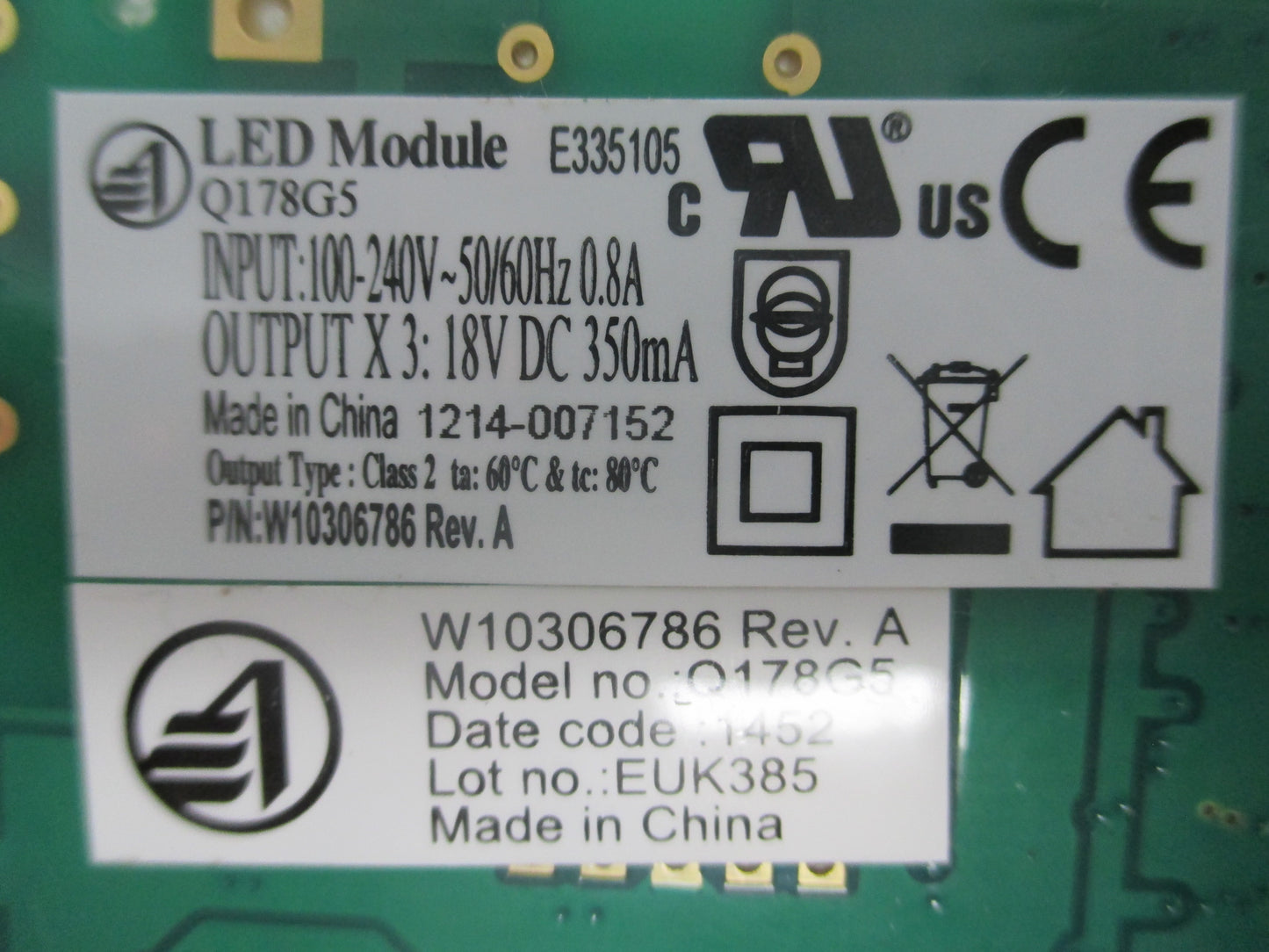 W10306786 Whirlpool Maytag Refrigerator Inverter Control Board⚡2 Year Warranty ⚡ Fast Shipping⚡
