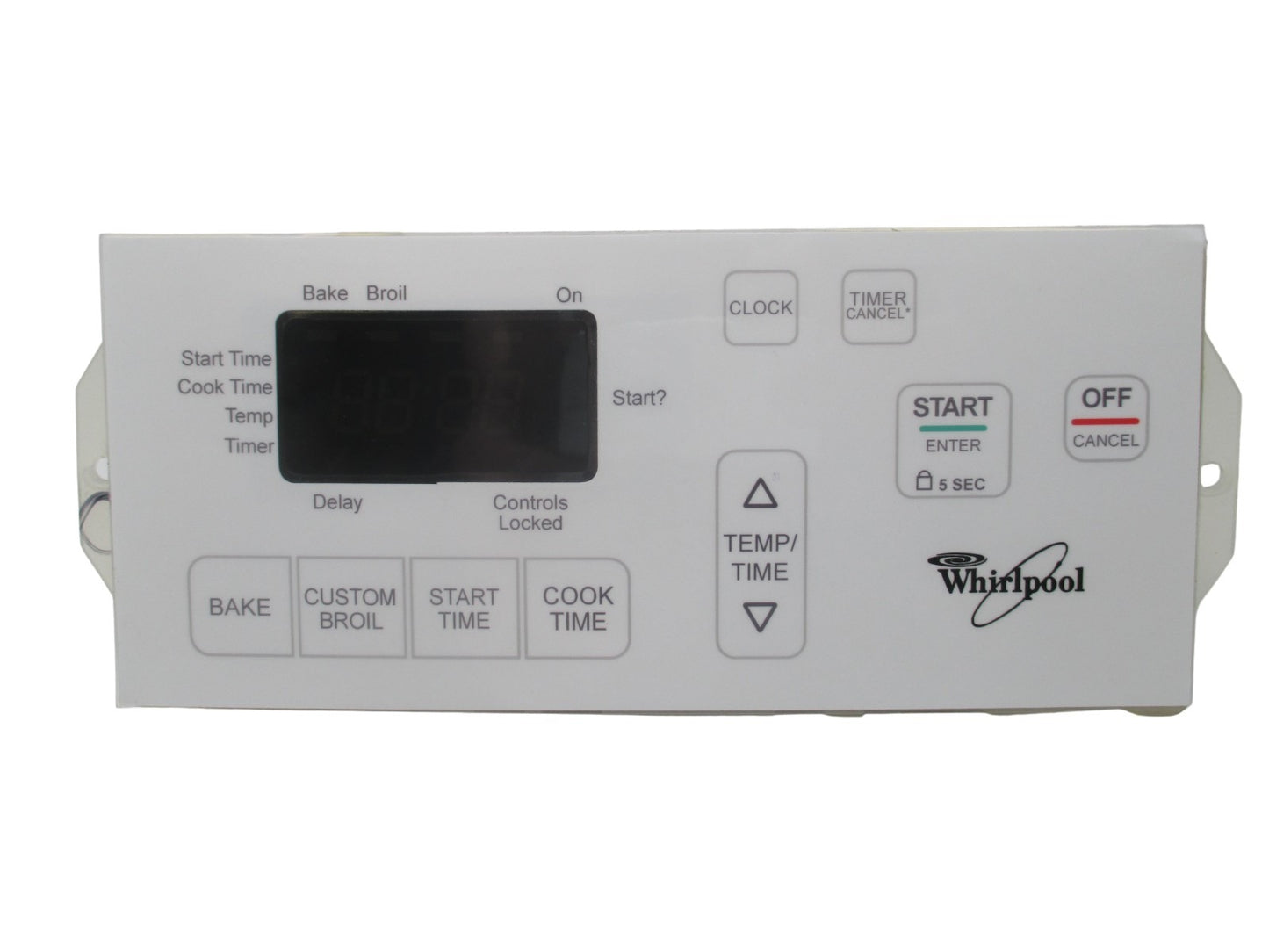 6610465 9760312 White Whirlpool Stove Control⚡2 Year Warranty ⚡ Fast Shipping⚡