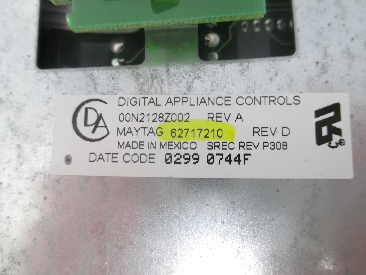 6 2717210 Whirlpool Maytag Dryer Control Board ⚡2 Year Warranty ⚡ Fast Shipping⚡