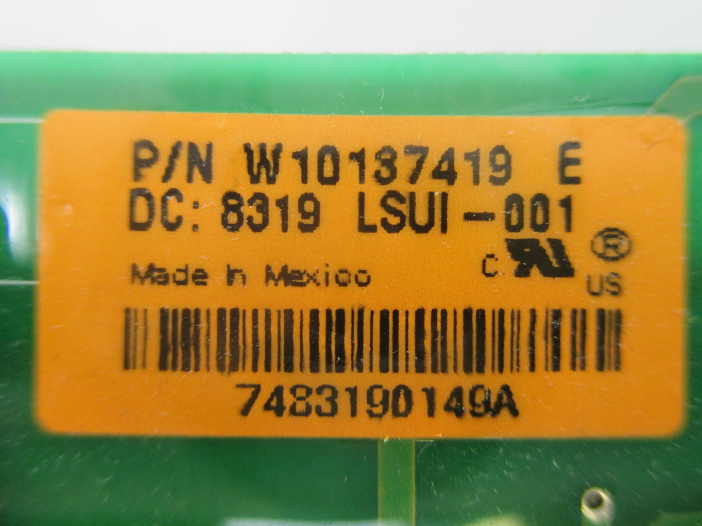 W10137419 W10166363 Whirlpool Maytag Dryer Control *1 Year Guarantee*