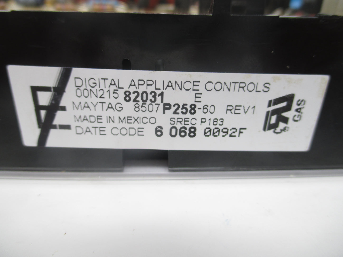 8507P258-60 Maytag White Stove Control ⚡2 Year Warranty ⚡ Fast Shipping⚡