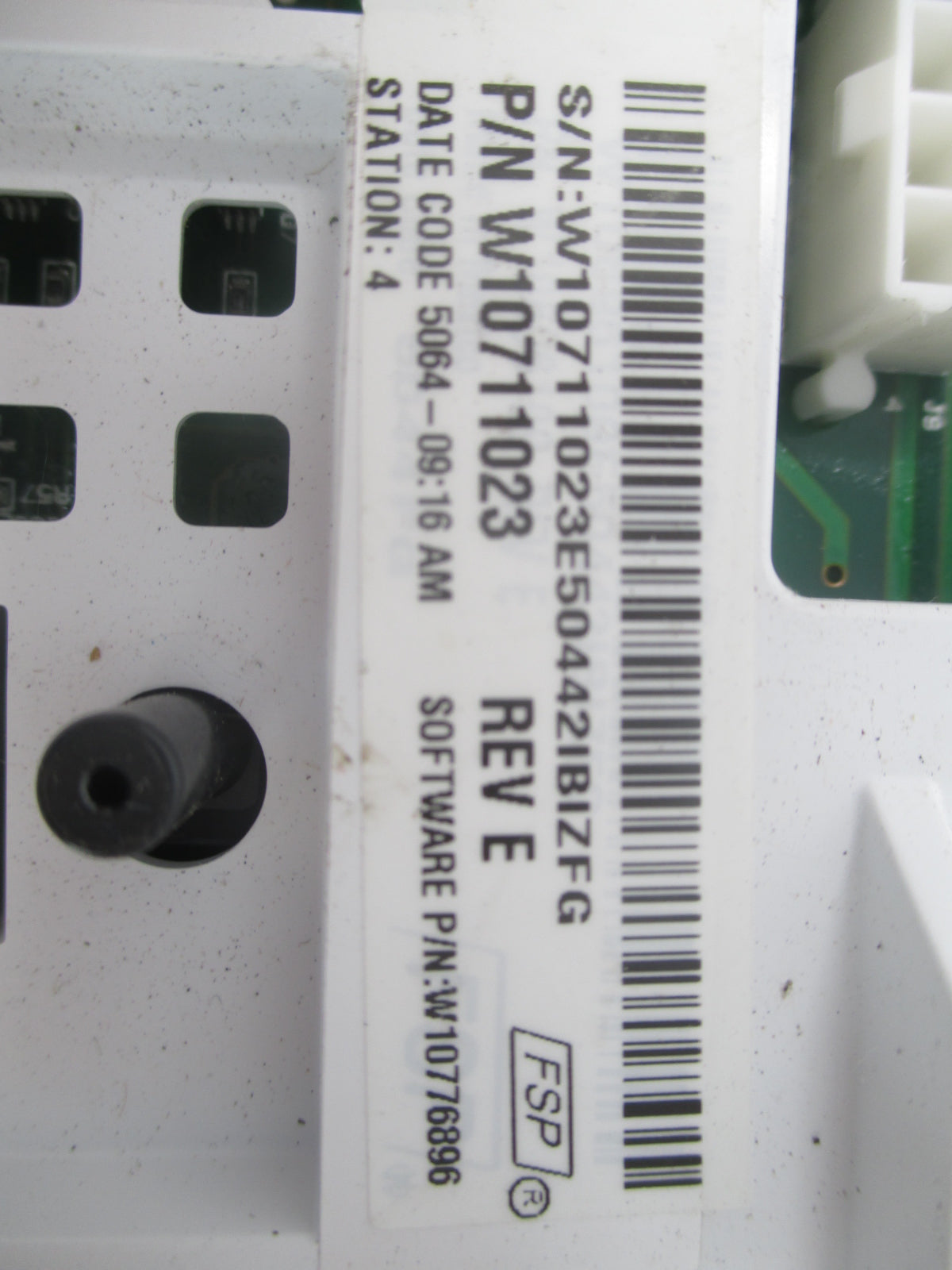 W10711023 Washer Control ⚡2 Year Warranty ⚡ Fast Shipping⚡