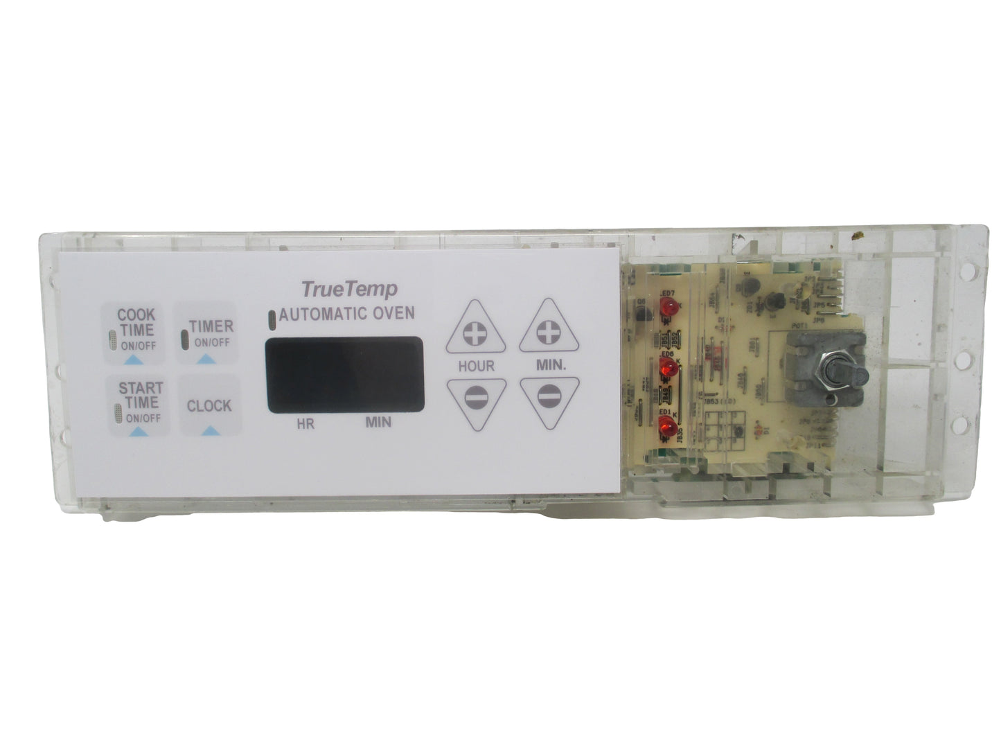 183D7277P005 WB27K10050 GE White Stove Control *LIFETIME Guarantee* NEW FACE