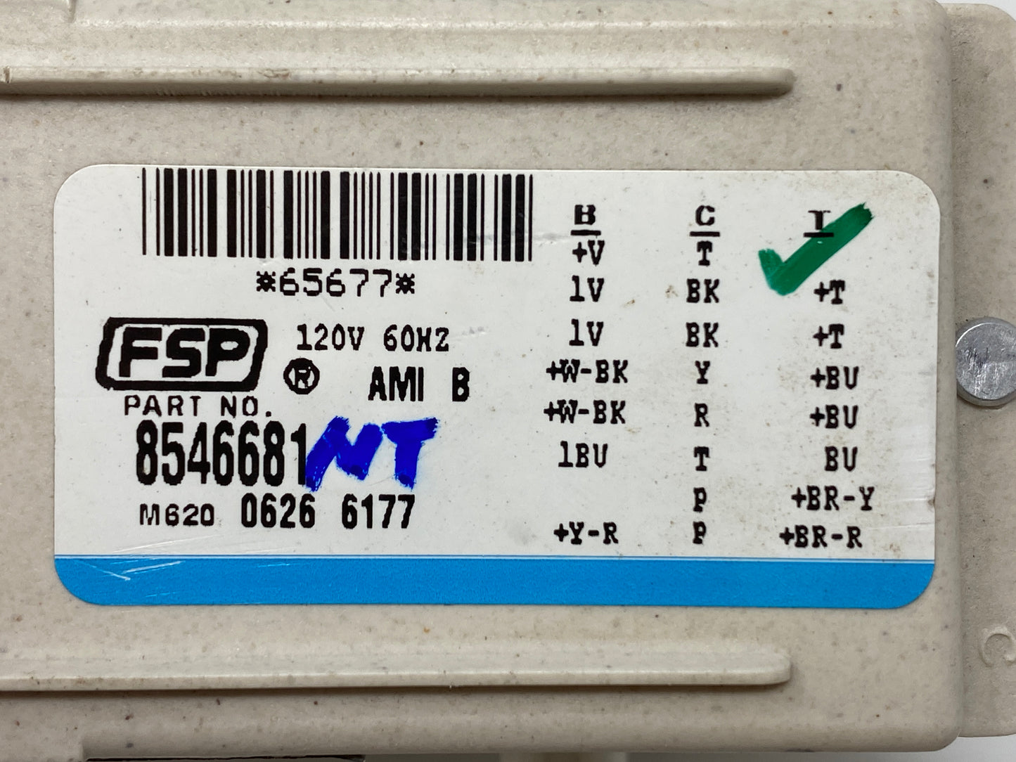 8546681 NT Whirlpool Washer Timer ⚡2 Year Warranty ⚡ Fast Shipping⚡