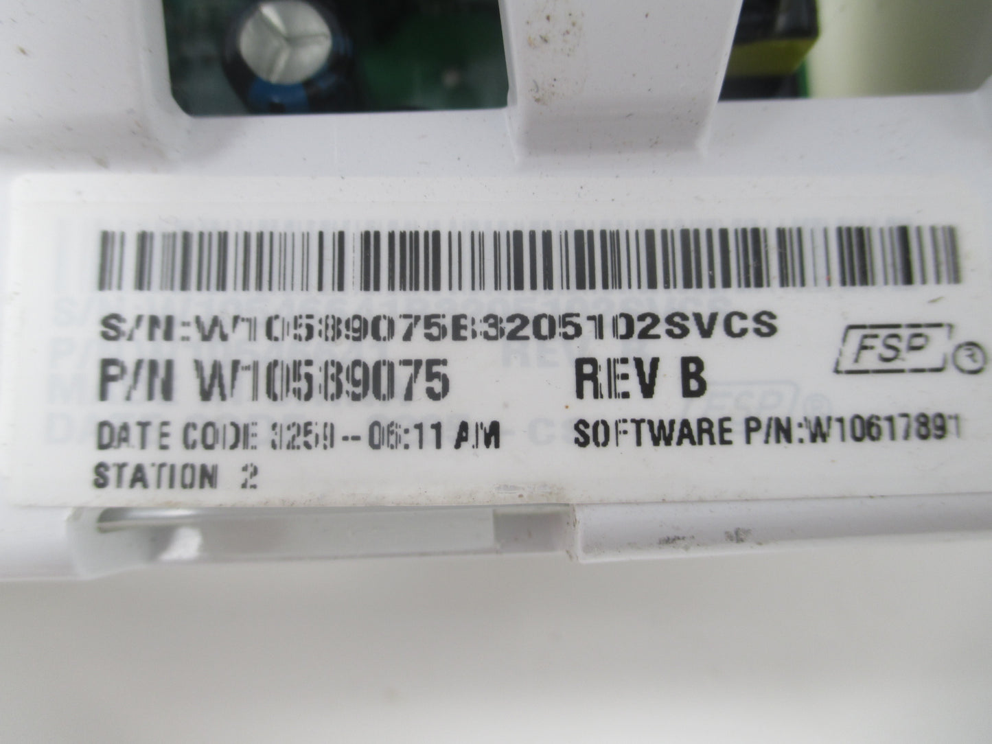 W10589075 Washer Control ⚡2 Year Warranty ⚡ Fast Shipping⚡
