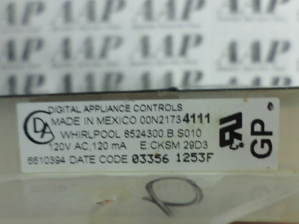 6610394 Whirlpool Stove Range Control *1 Year Guarantee* Same Day Ship