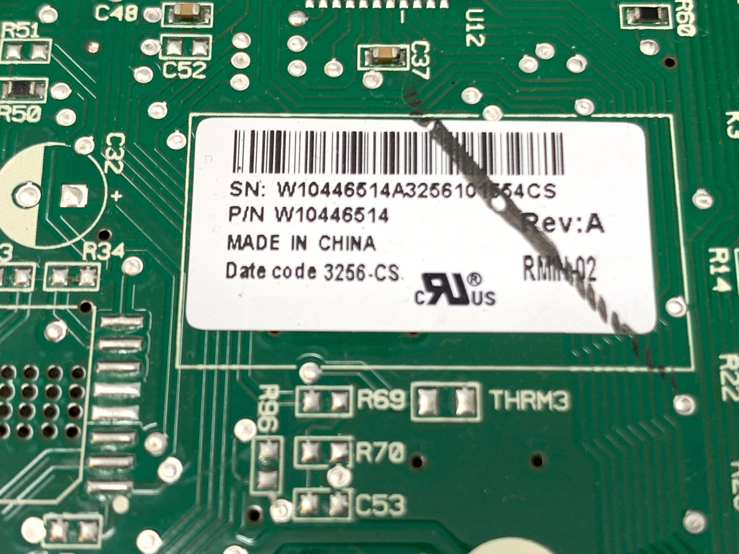 W10446514 Refrigerator Control ⚡️2 Year Warranty ⚡️ Fast Shipping ⚡️