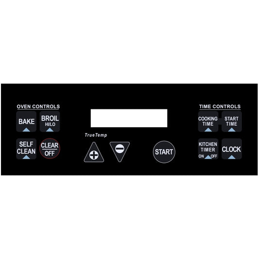 ⭐NEW! Stove Overlay Display Face Works With 164D3261G002 Oven Control ⭐ Fast Shipping!