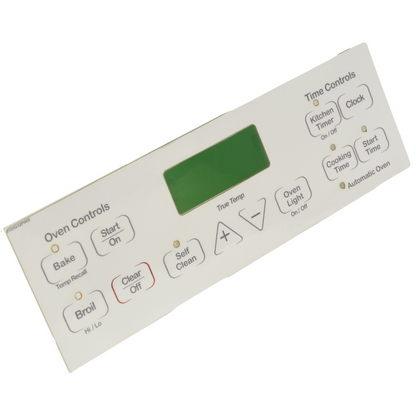 ⭐NEW! Stove Overlay Display Face Works With 191D3776P007 Oven Control ⭐ Fast Shipping!