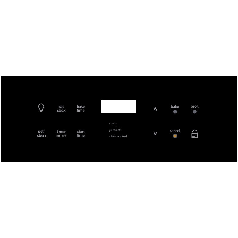 ⭐NEW! Stove Overlay Display Face Works With 316557201 Oven Control ⭐ Fast Shipping!