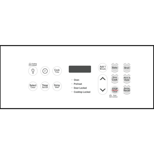 ⭐NEW! Stove Overlay Display Face Works With 316418321 Oven Control ⭐ Fast Shipping!